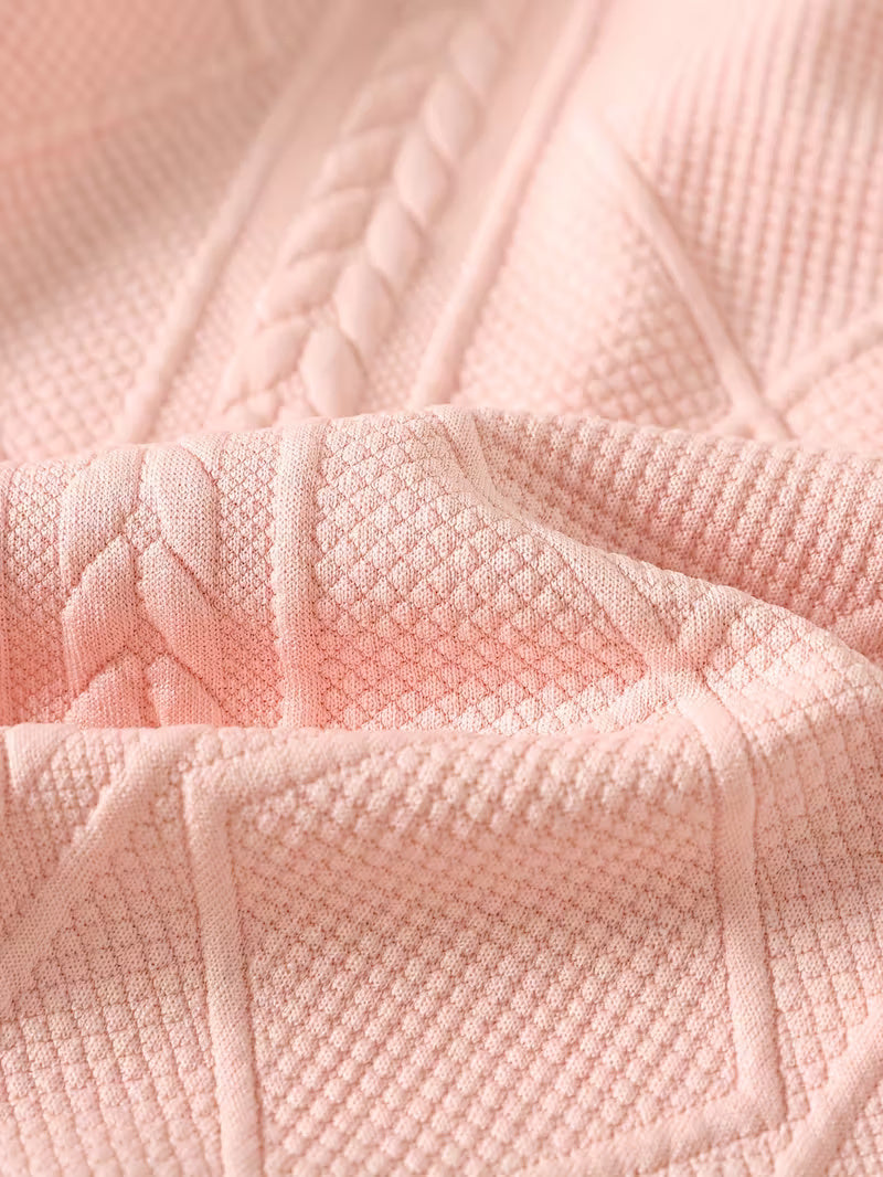 Men’s Lightweight Short Sleeve Tee – Soft Pink Polyester Casual T-Shirt, Round Neck, Regular Fit, 240gsm Breathable Summer Top