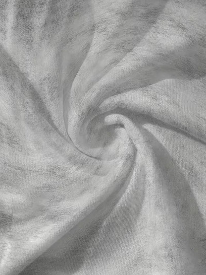 Men’s Tie-Dye T-Shirt – Pastel Pink & White Ombre Design, Lightweight Round Neck Tee, Breathable Polyester Knit for Summer Streetwear